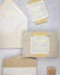 "Trendy" - Faire-part de mariage chic, élégant et romantique avec dorure or - Wedding stationery - Création Luxe Carterie Studio