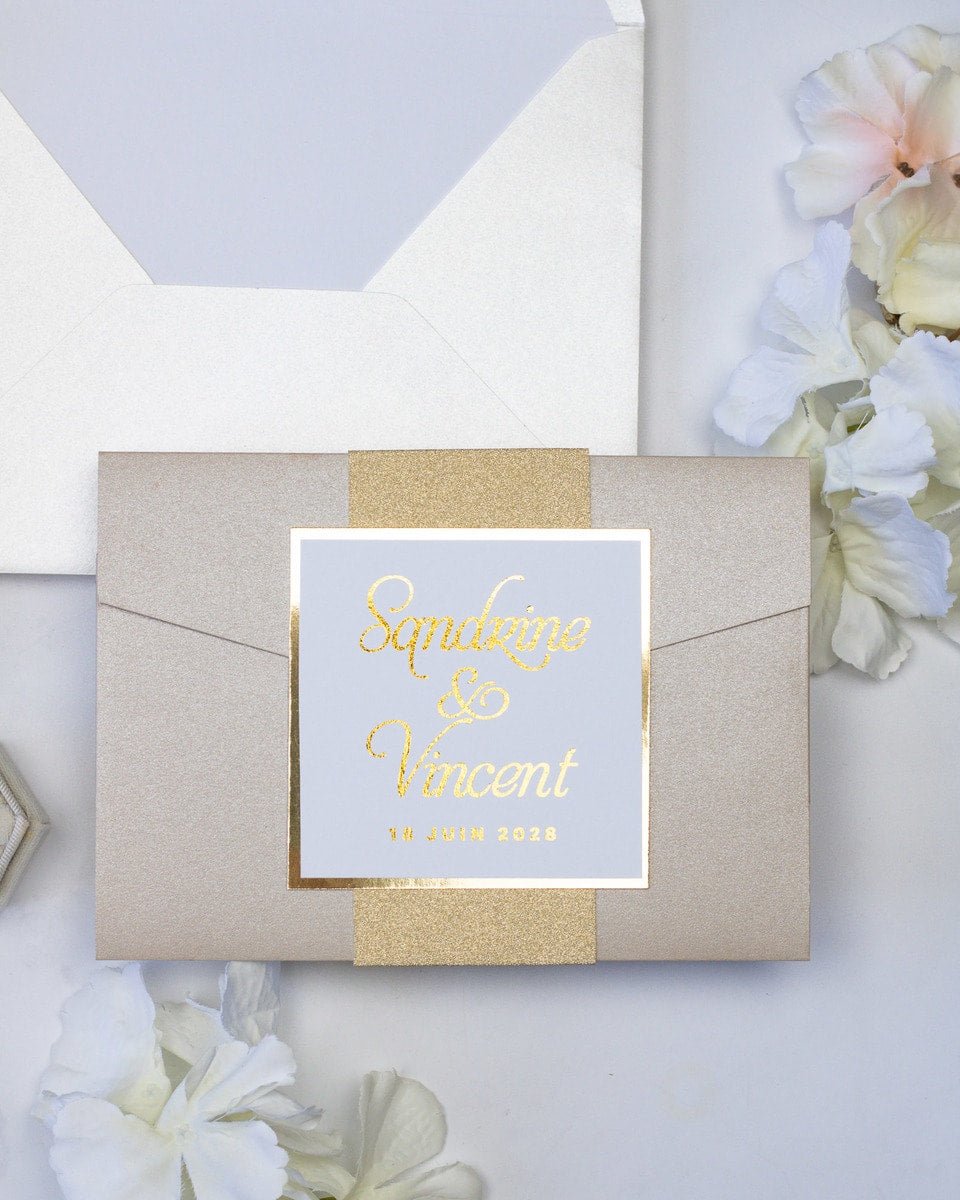 Trendy - Echantillon - Faire - part - Luxe Carterie Studio