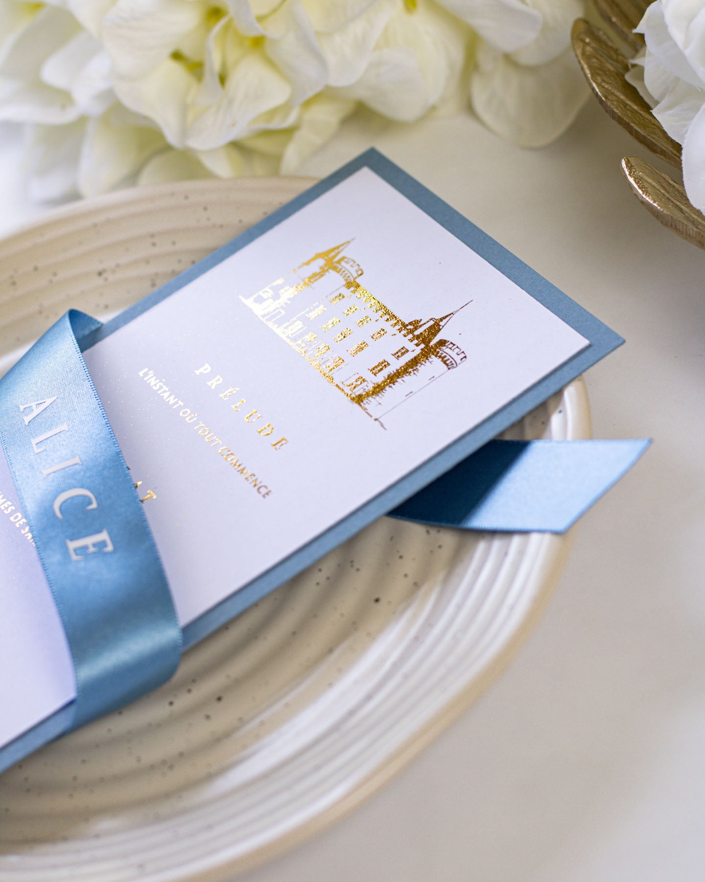 Tulipe - menu & marque - place - Menu - Luxe Carterie Studio