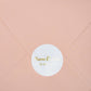 "Uma - Sticker" - Faire-part de mariage chic, élégant et romantique avec dorure or - Wedding stationery - Création Luxe Carterie Studio
