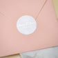 "Uma - Sticker" - Faire-part de mariage chic, élégant et romantique avec dorure or - Wedding stationery - Création Luxe Carterie Studio
