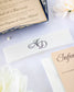 "Vanilla" - Faire-part de mariage laser cut élégant et romantique avec dorure or - Wedding stationery - Création Luxe Carterie Studio