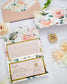 "Vany" - Faire-part de mariage fleuris élégant et romantique avec dorure or et wax seal – Wedding stationery - Création Luxe Carterie Studio