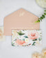 "Vany" - Faire-part de mariage fleuris élégant et romantique avec dorure or et wax seal – Wedding stationery - Création Luxe Carterie Studio