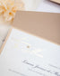 "Victoria" - Faire-part de mariage chic, élégant et romantique avec dorure or - Wedding stationery - Création Luxe Carterie Studio