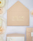 "Victoria" - Faire-part de mariage chic, élégant et romantique avec dorure or - Wedding stationery - Création Luxe Carterie Studio