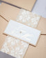 "Victoria" - Faire-part de mariage chic, élégant et romantique avec dorure or - Wedding stationery - Création Luxe Carterie Studio