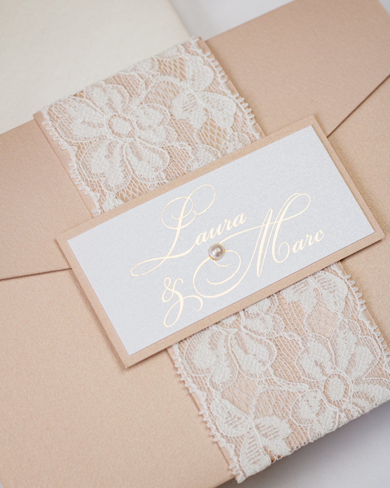Victoria - Echantillon - Faire - part - Luxe Carterie Studio