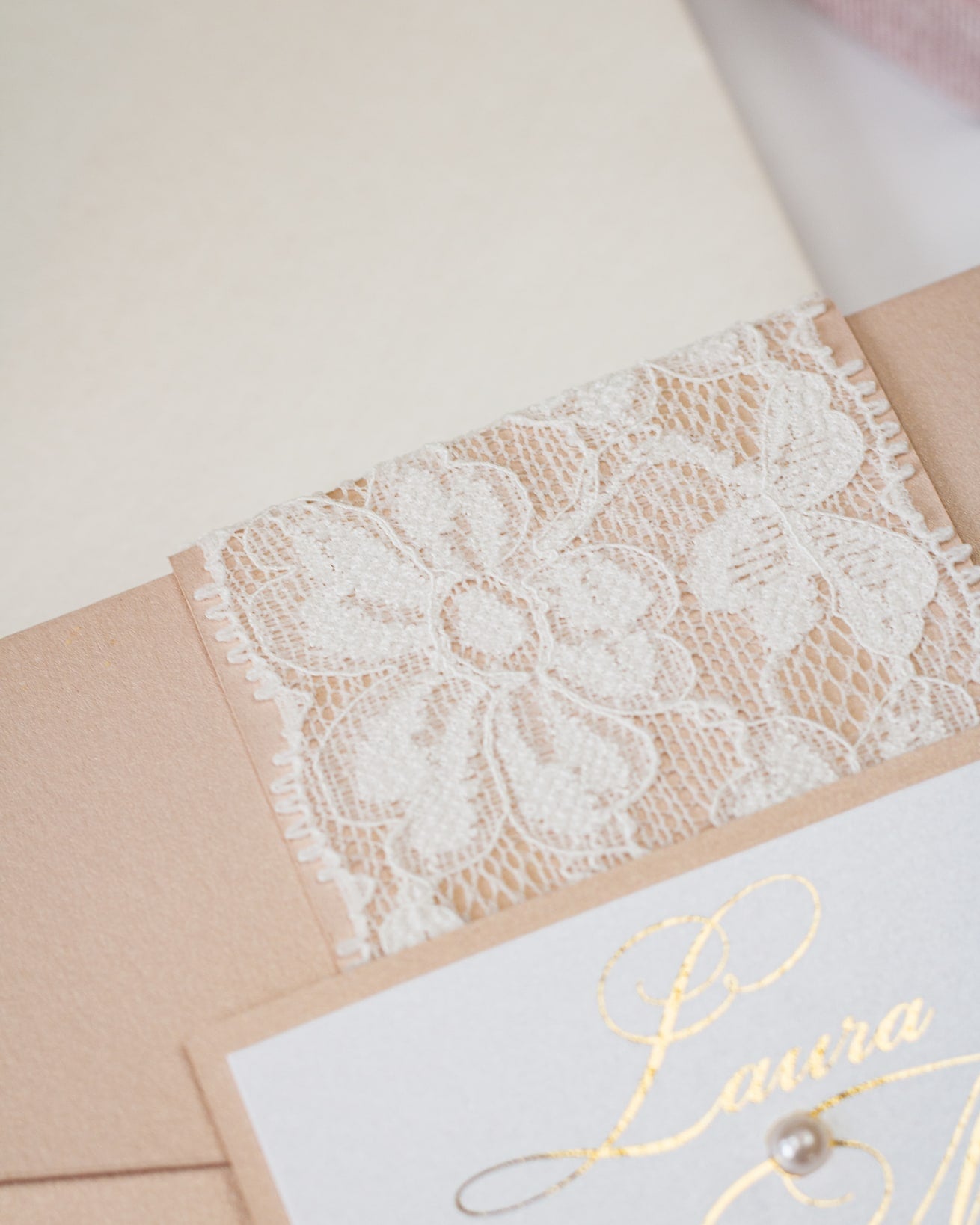 Victoria - Echantillon - Faire - part - Luxe Carterie Studio