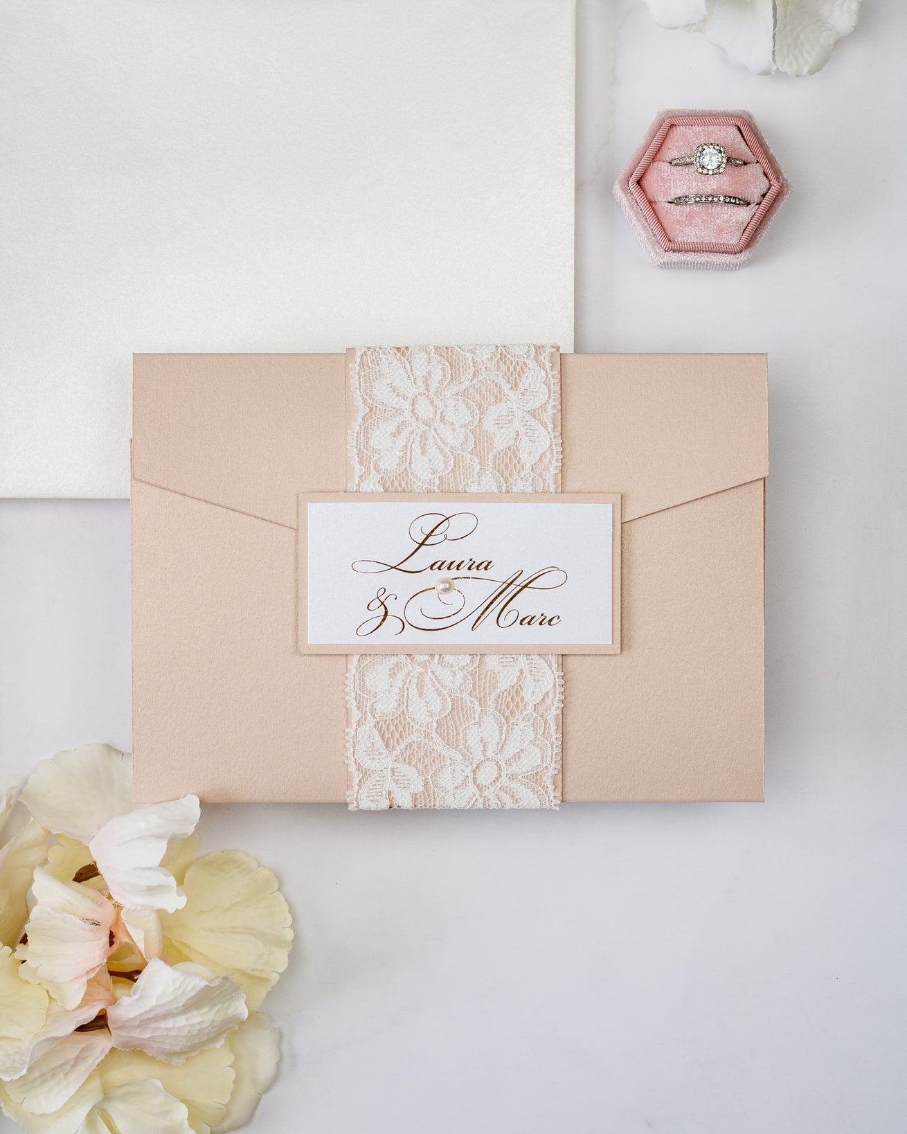 Victoria - Echantillon - Faire - part - Luxe Carterie Studio