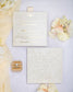 "Willa" - Faire-part de mariage chic, élégant et romantique avec dorure or - Wedding stationery - Création Luxe Carterie Studio