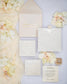 "Willa" - Faire-part de mariage chic, élégant et romantique avec dorure or - Wedding stationery - Création Luxe Carterie Studio