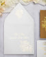 "Zara" - Faire-part de mariage chic, élégant et romantique avec dorure or - Wedding stationery - Création Luxe Carterie Studio