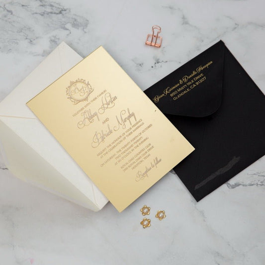 Zaya - Faire - part - Faire - part seul - Sans enveloppe - Luxe Carterie Studio