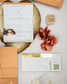 "Zéa - Passeport" - Faire-part de mariage passeport, wedding destination, chic, original et romantique avec dorure or - Création Luxe Carterie Studio