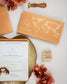 "Zéa - Passeport" - Faire-part de mariage passeport, wedding destination, chic, original et romantique avec dorure or - Création Luxe Carterie Studio