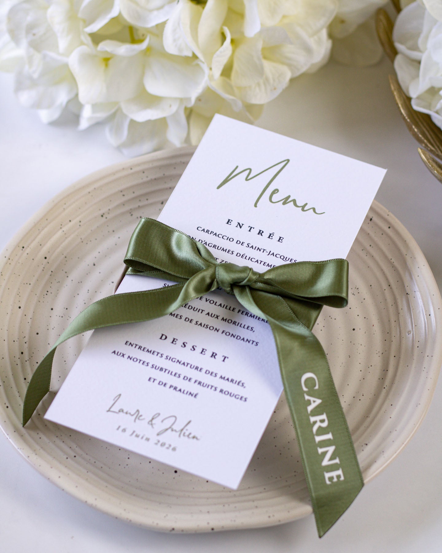 Zoa - menu & marque - place - Menu - Luxe Carterie Studio